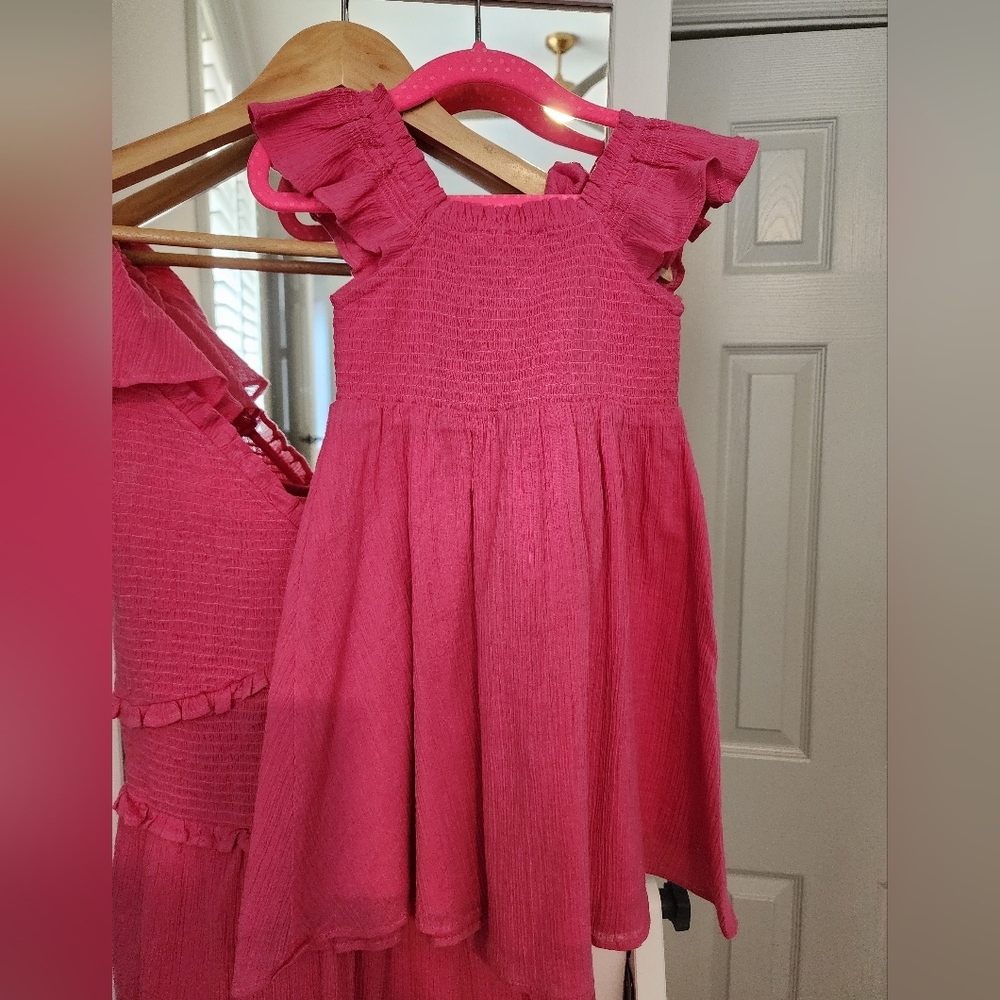 LoveShackFancy Strawberry Moon Kids Dress
